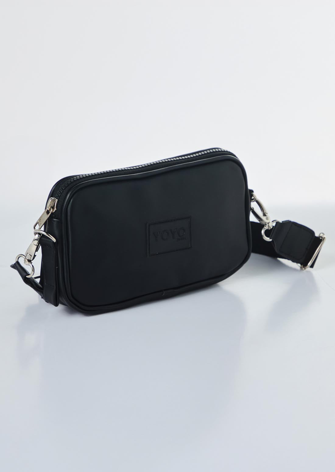Bolso tipo bandolera negro para jóvenes