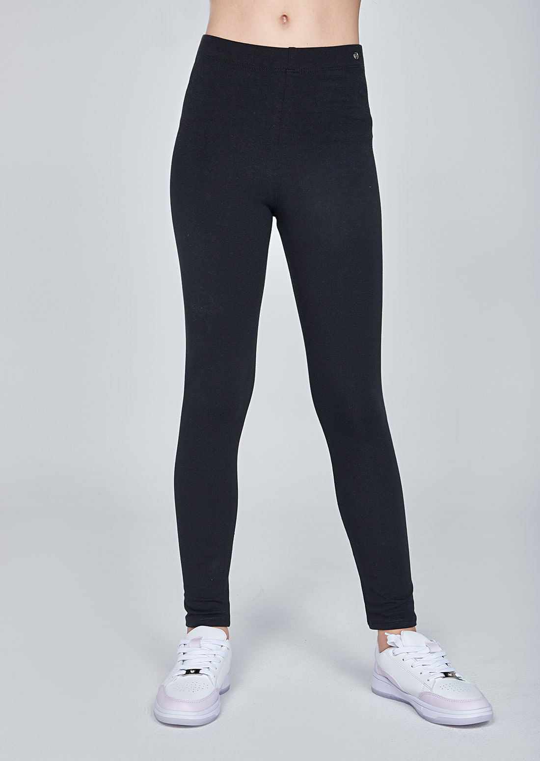 Leggins negros fondo entero para niñas
