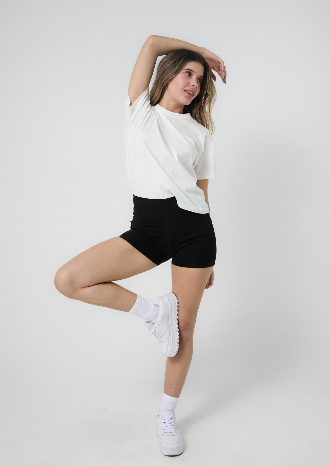 Biker negro tiro alto para jóvenes