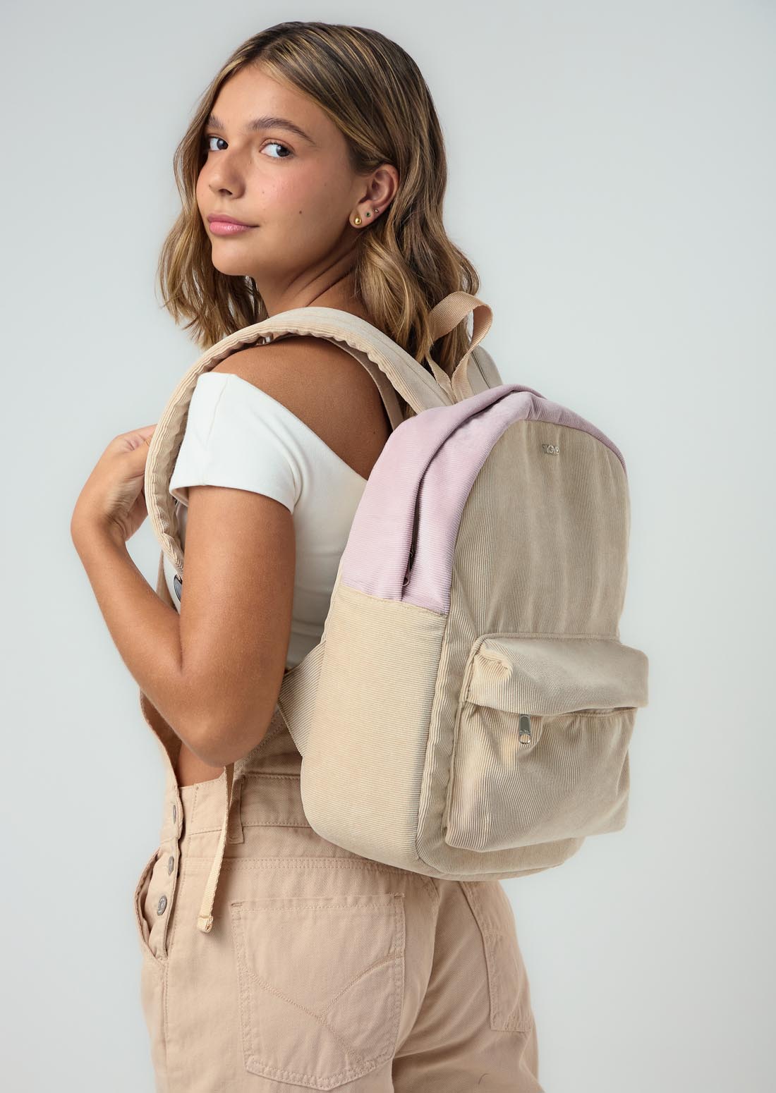 Bolso arena en corduroy