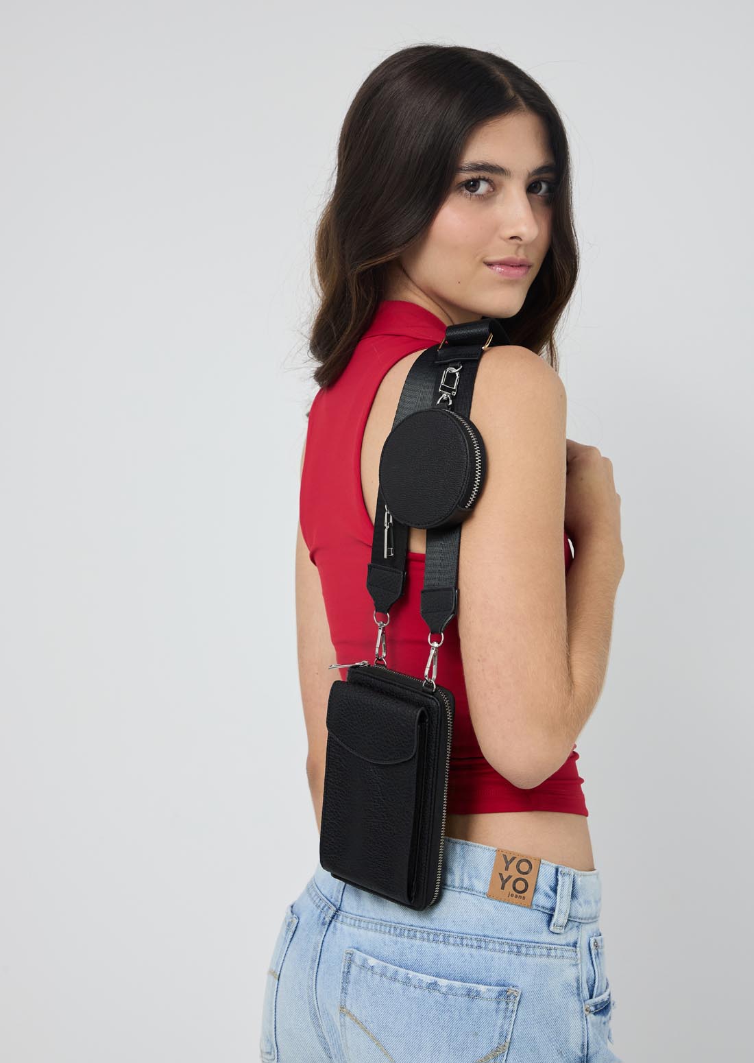 Bolso manos libres negro