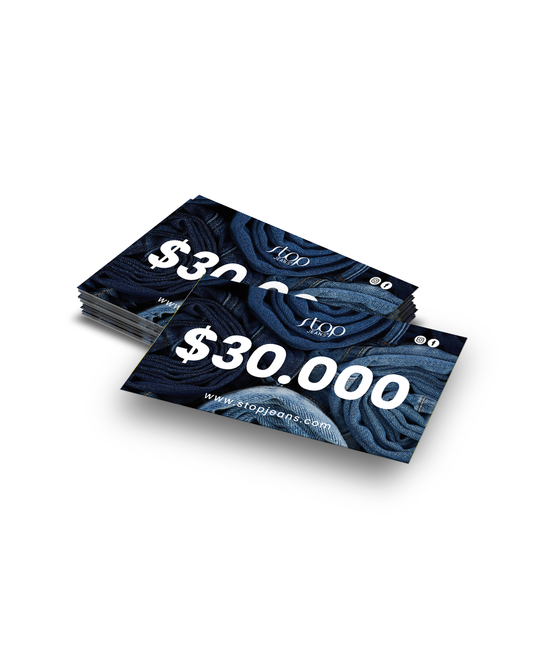 Tarjeta Regalo STOP 30.000