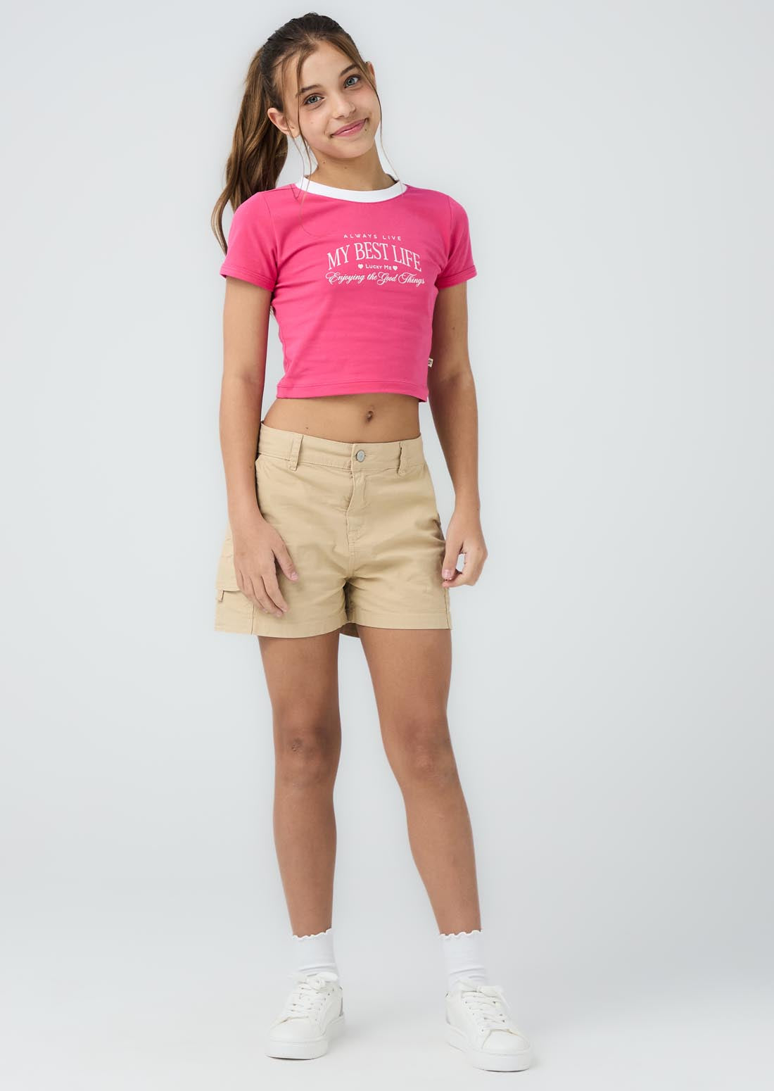 Short arena fondo entero para niñas