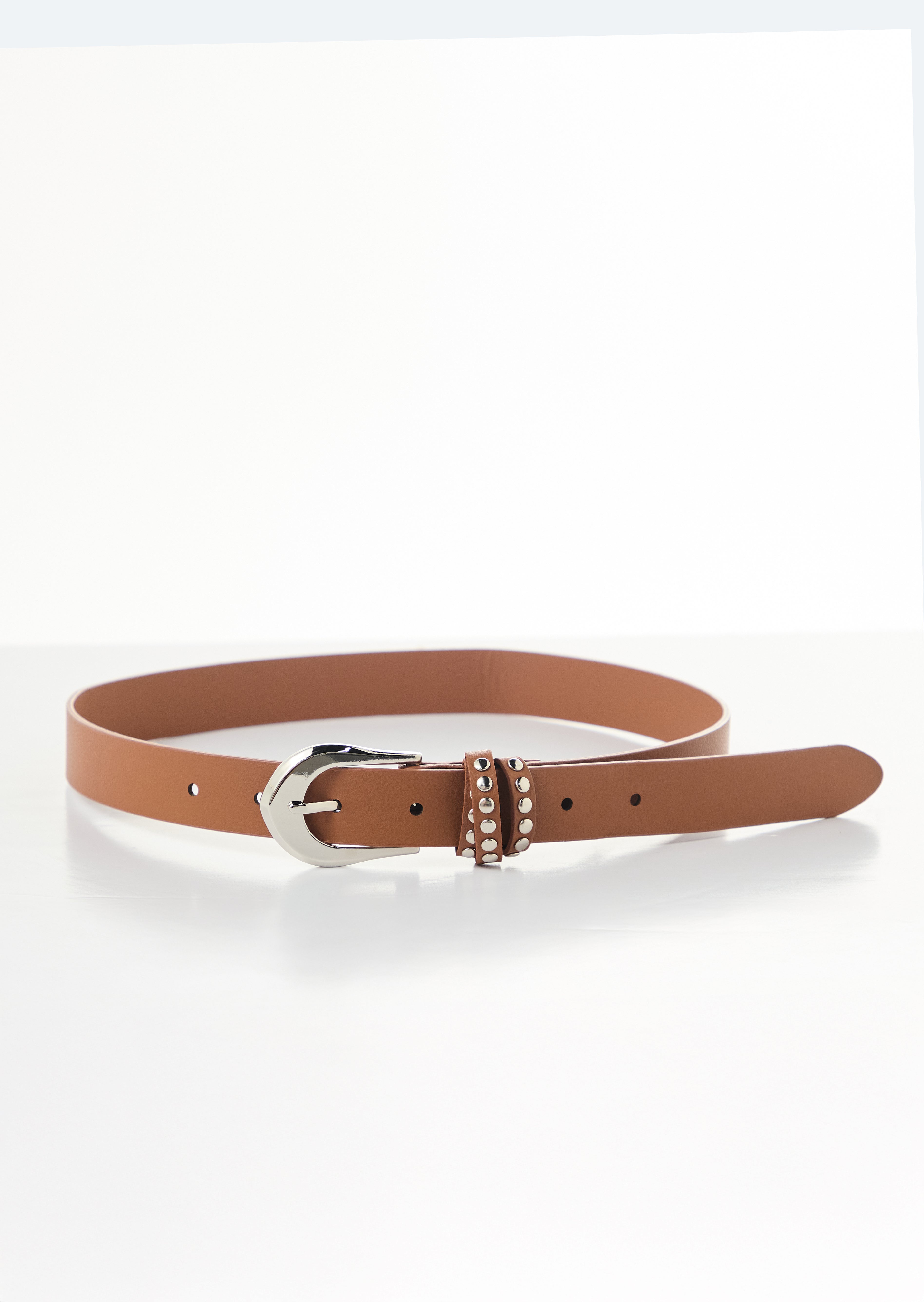 Correa miel con tres pasadores