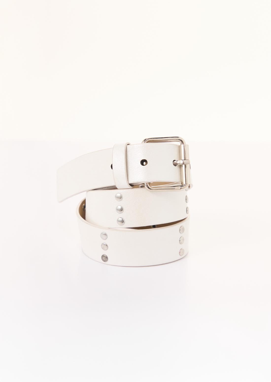 Correa marfil con taches para jóvenes