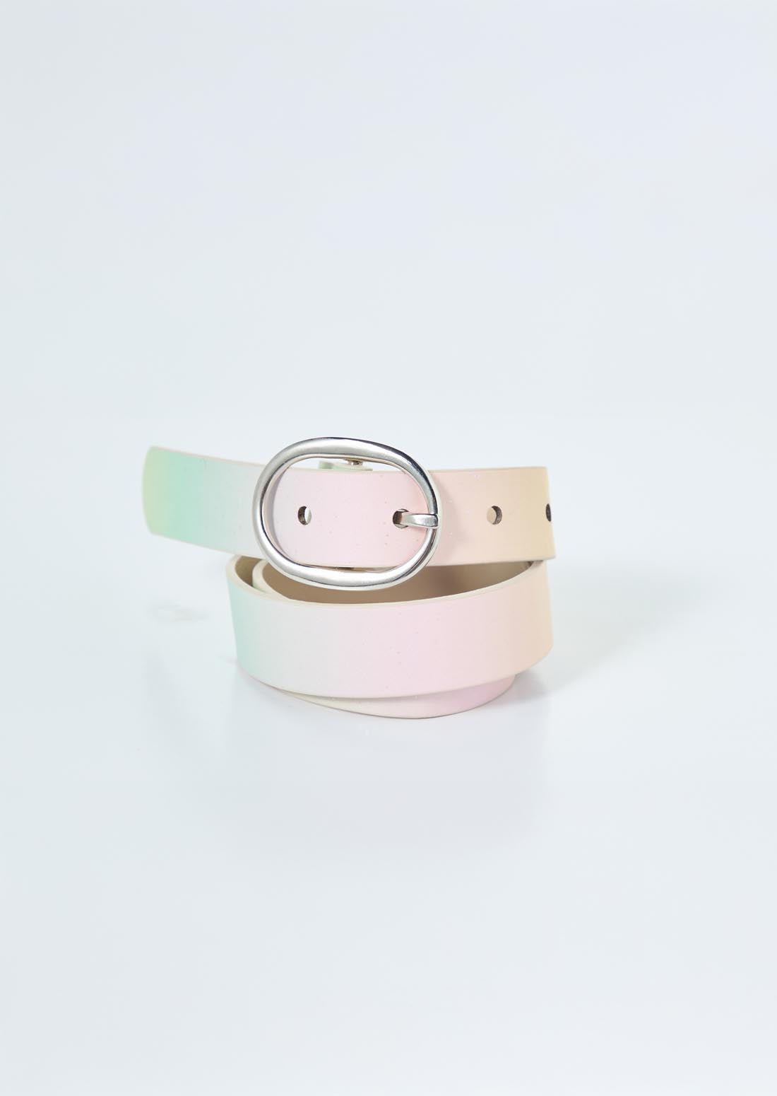 Cinturón multicolor en degradado para niñas