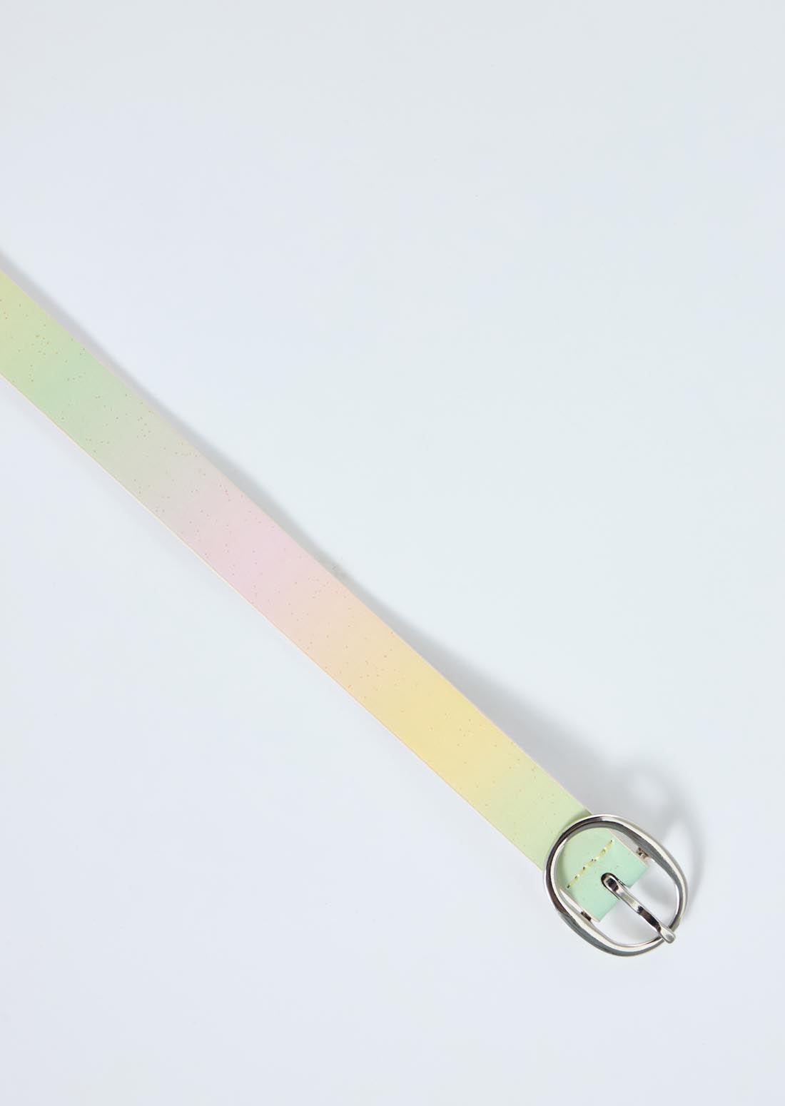 Cinturón multicolor en degradado para niñas