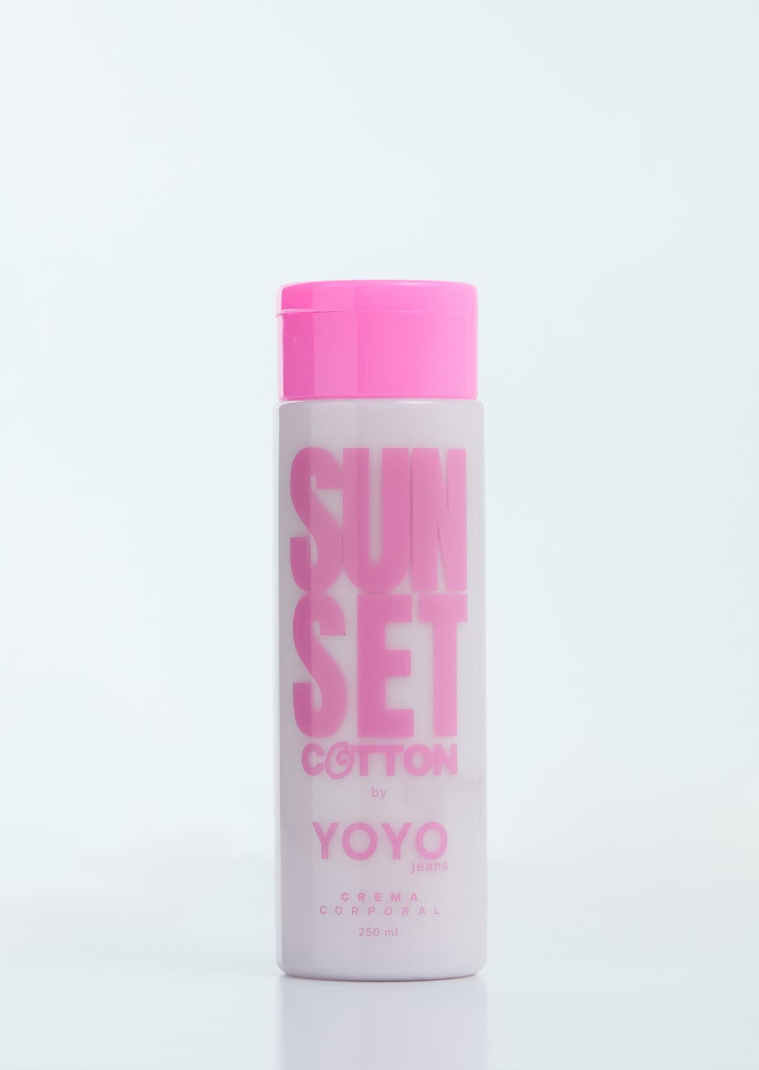 Crema corporal rosa para jóvenes