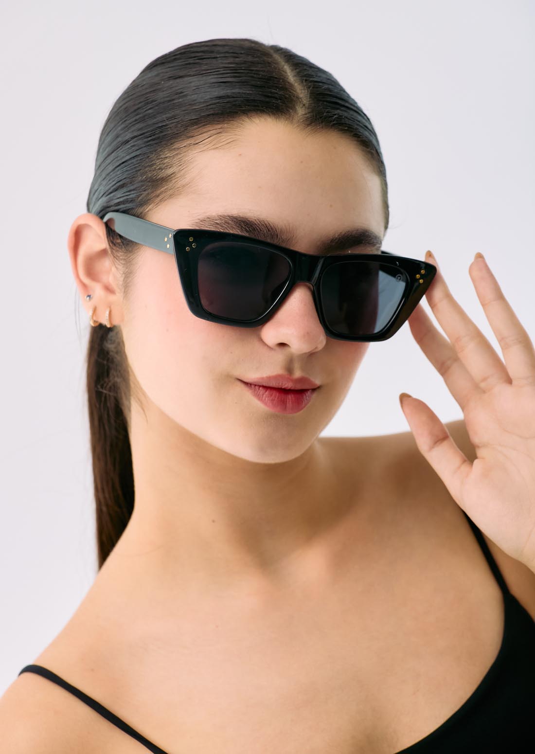 Gafas negras de sol