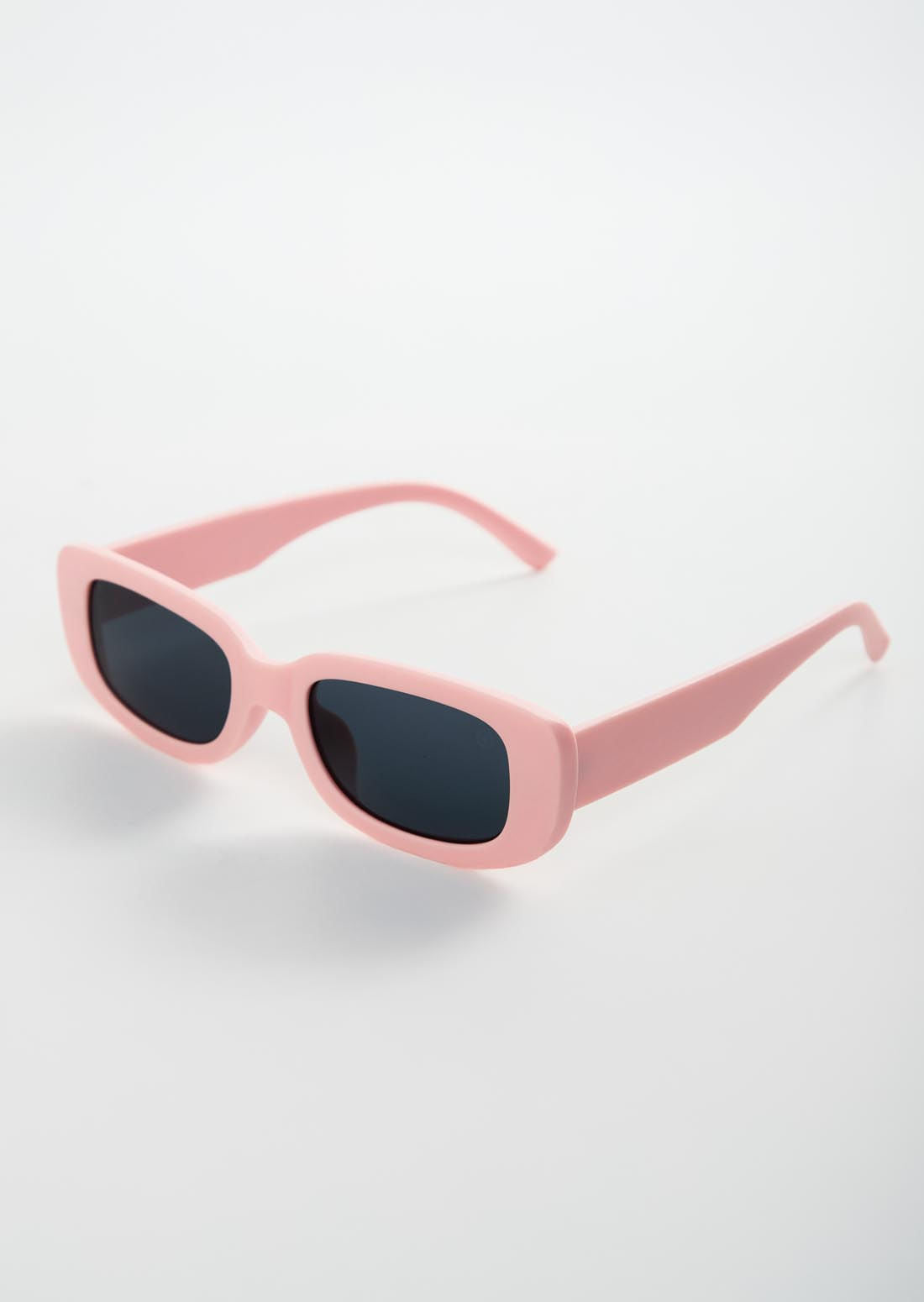 Gafas rosadas marco grueso para jóvenes