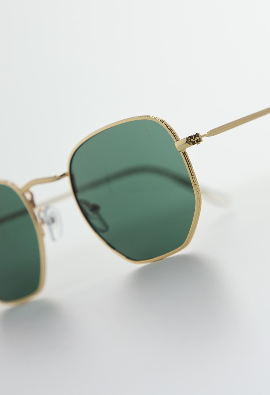 Gafas aviador doradas para mujeres