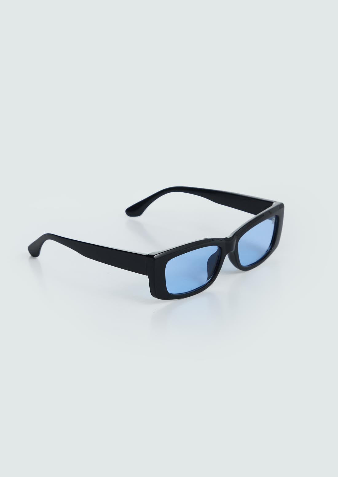 Gafas negras con marco rectangular para jóvenes