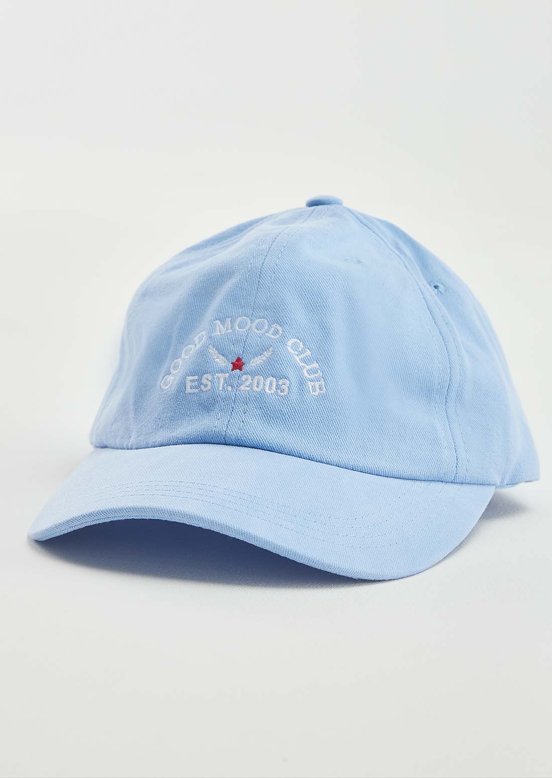 Gorra azul vino estampada para jóvenes