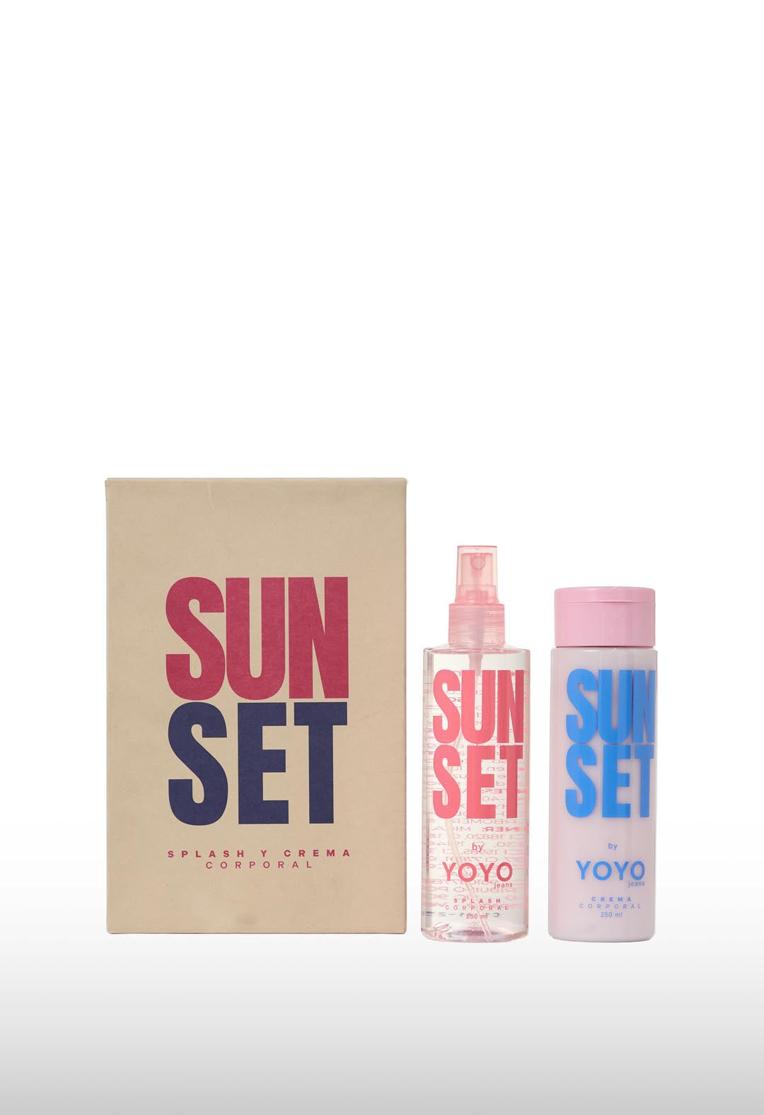 Kit corporal SUNSET para jóvenes