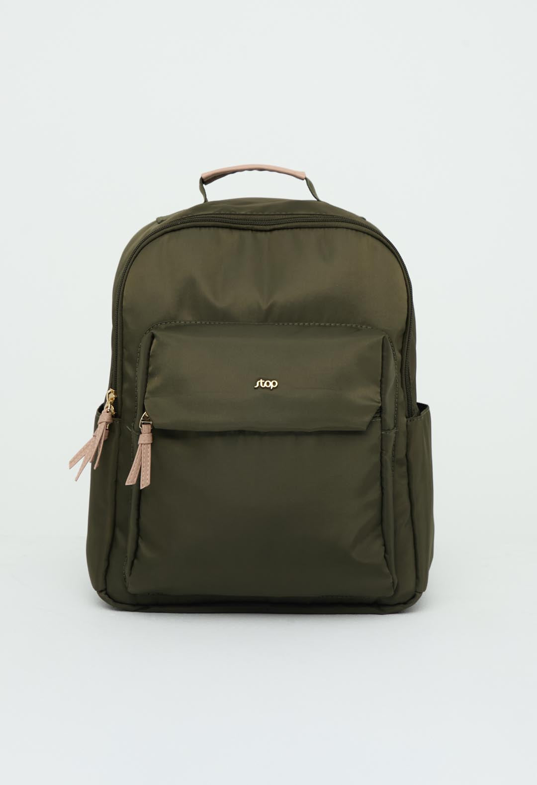 Bolso tipo morral verde