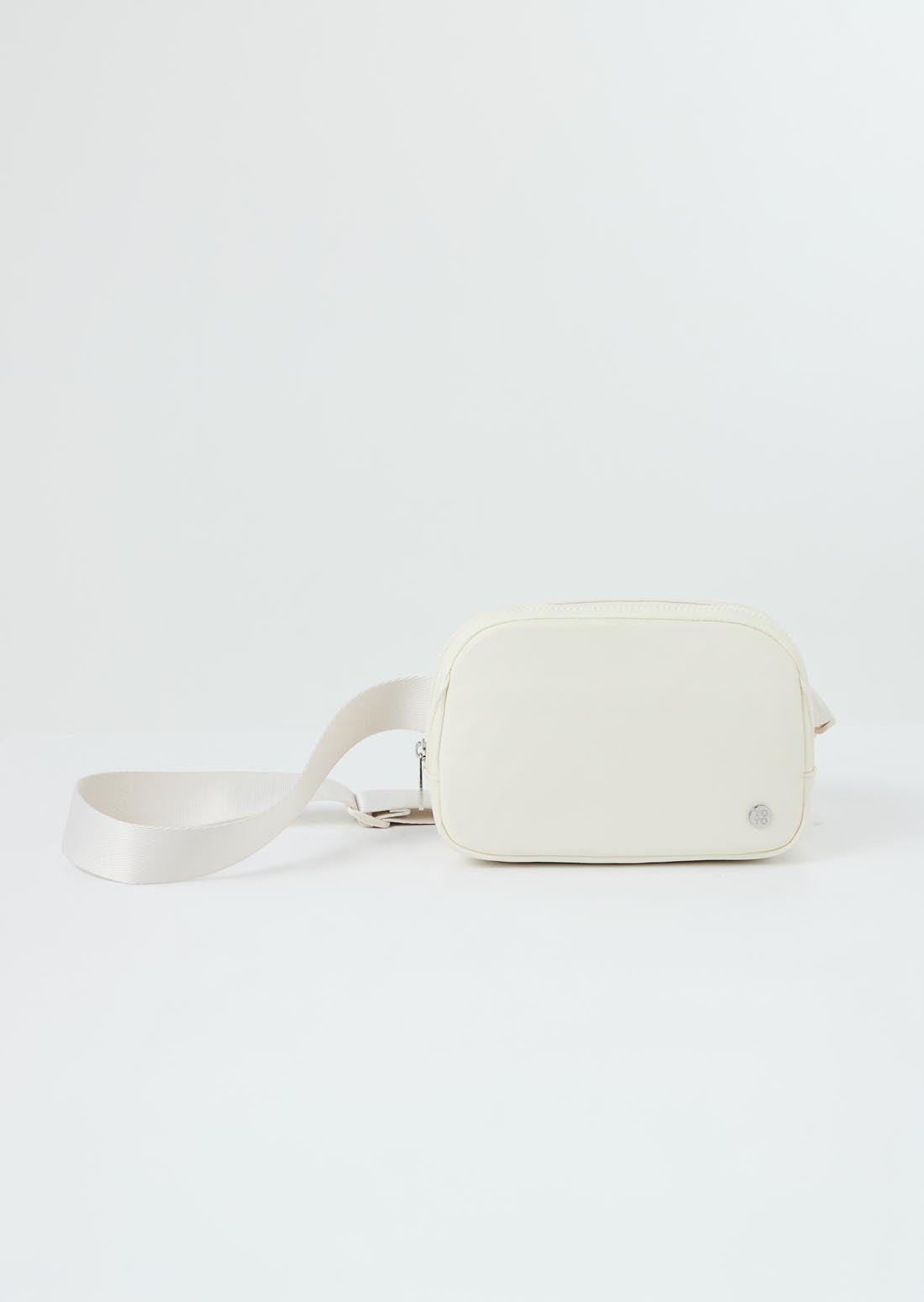 Riñonera marfil fondo entero para jóvenes