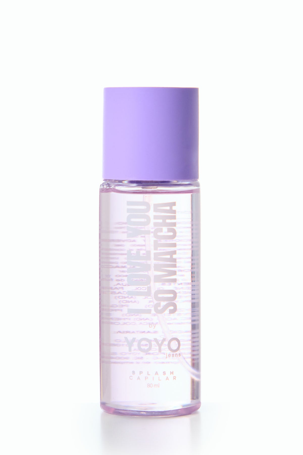 Splash capilar I LOVE YOU SO MATCHA morado para jóvenes