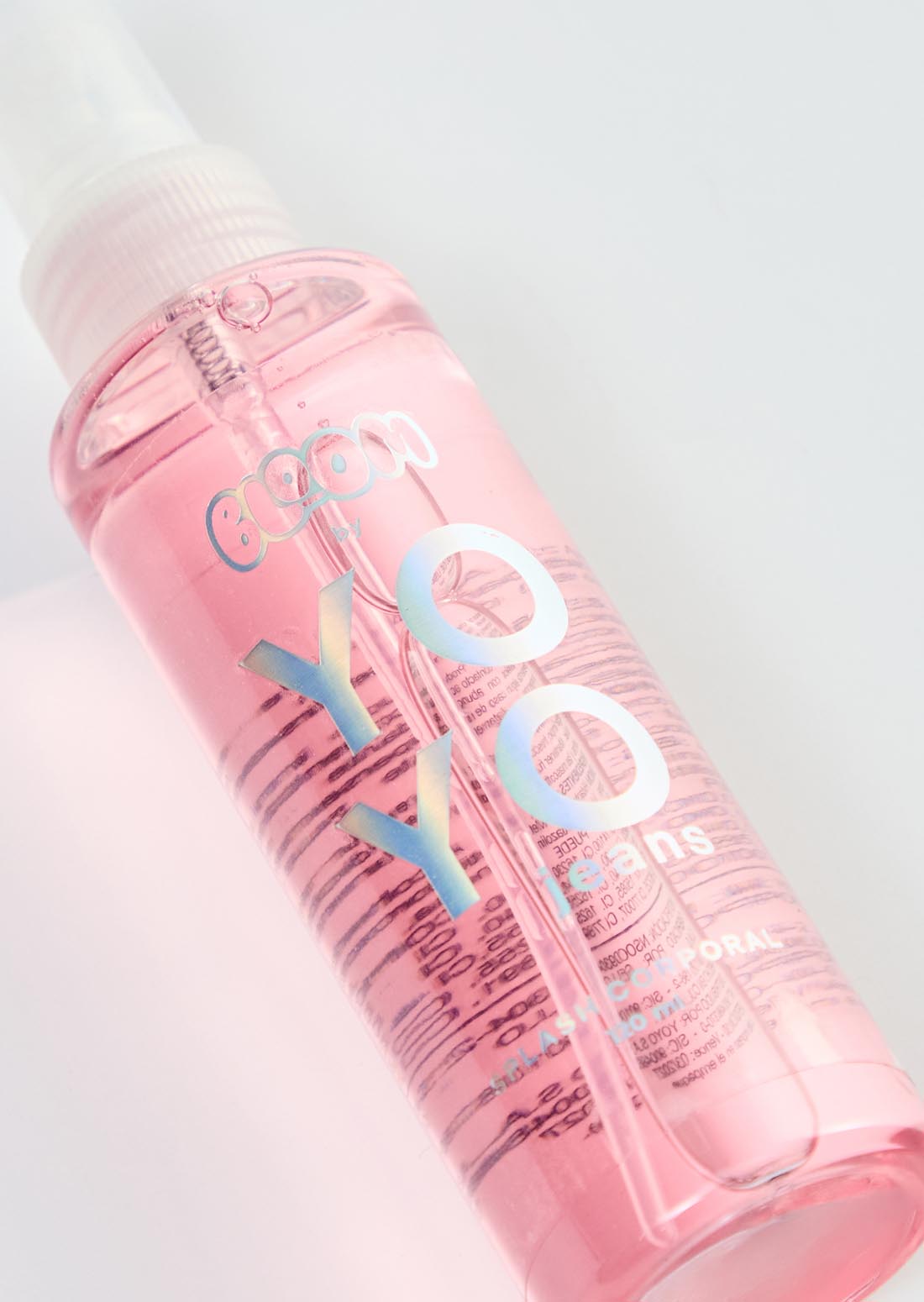 Splash corporal rosa