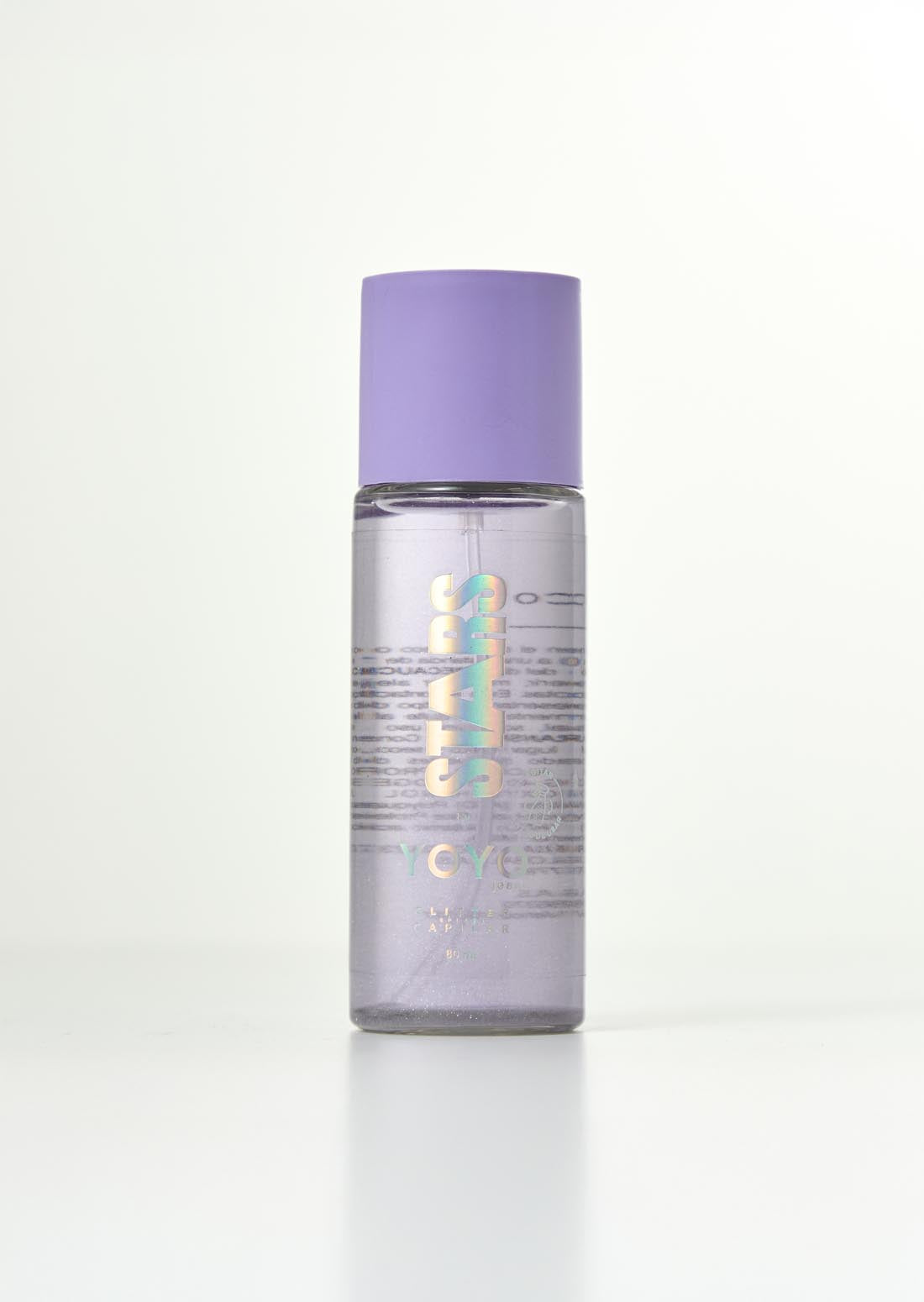 Splash lila con glitter