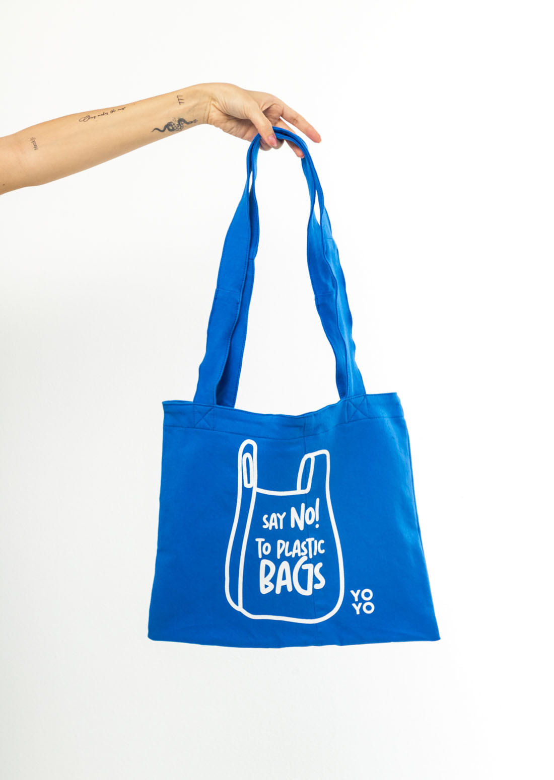 Tote bag azul