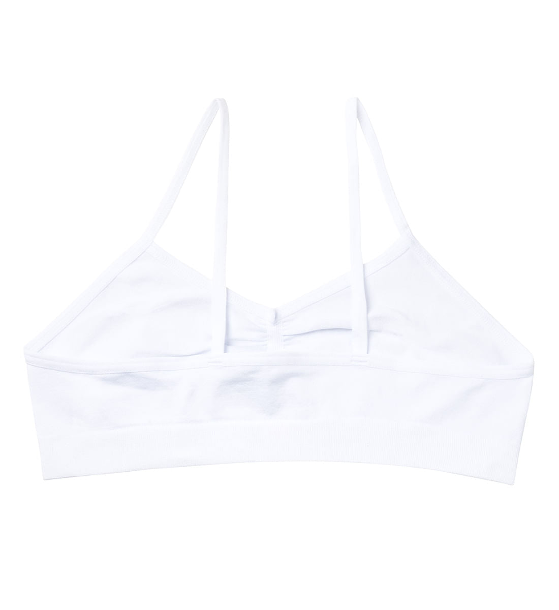 Top básico blanco para niñas