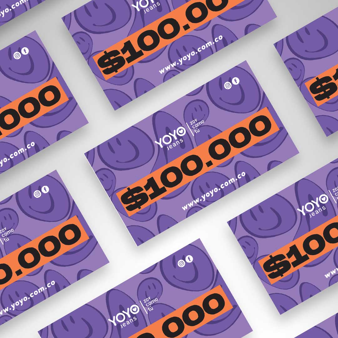 Tarjeta Regalo YOYO 100.000