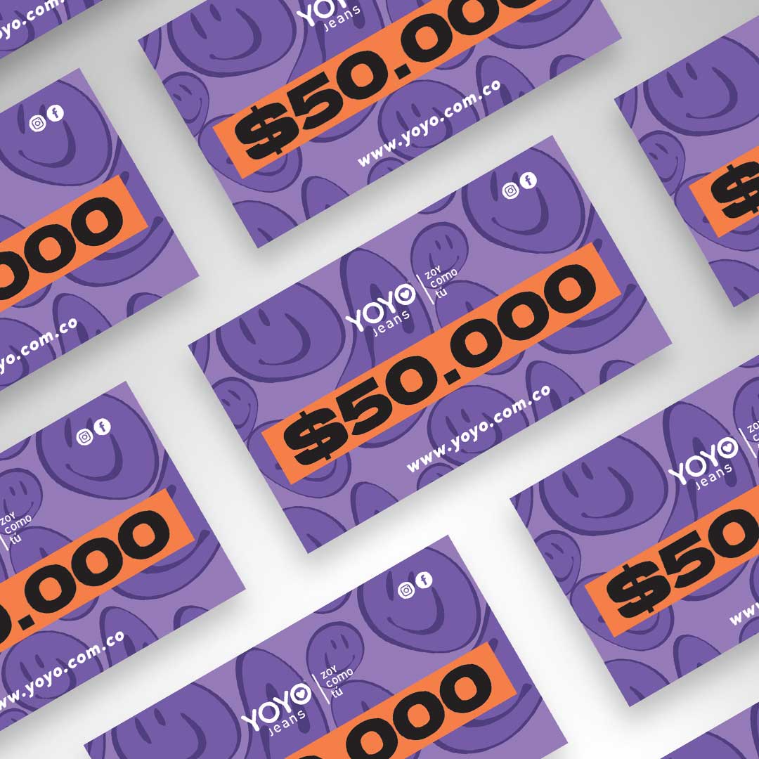 Tarjeta Regalo YOYO 50.000