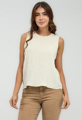 Blusa arena manga sisa para mujeres
