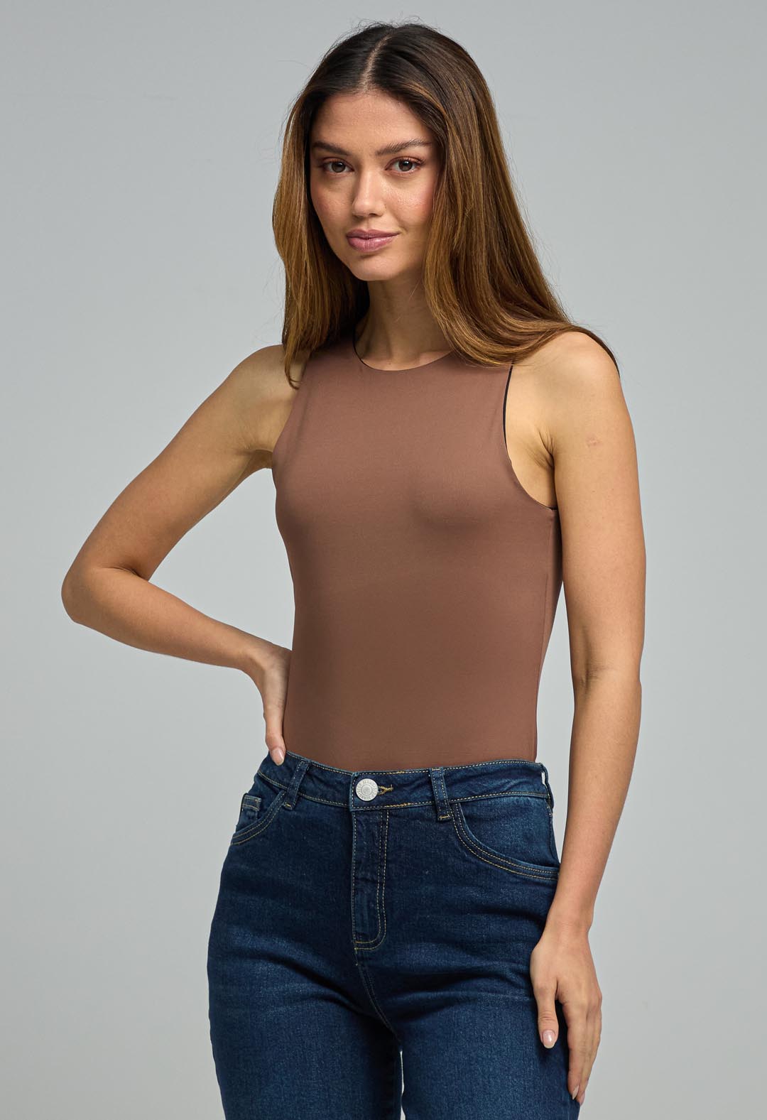 Body negro1 doble faz para mujeres