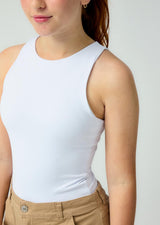 Body blanco fondo entero para adolescentes