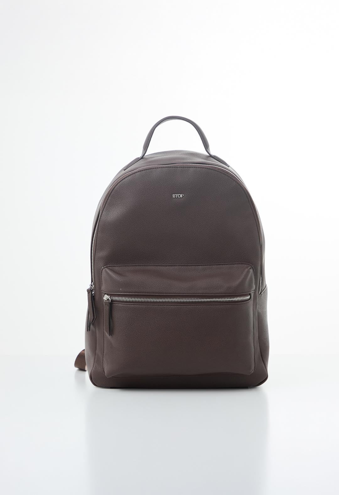 Morral café con textura