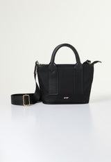Bolso bandolera tono negro
