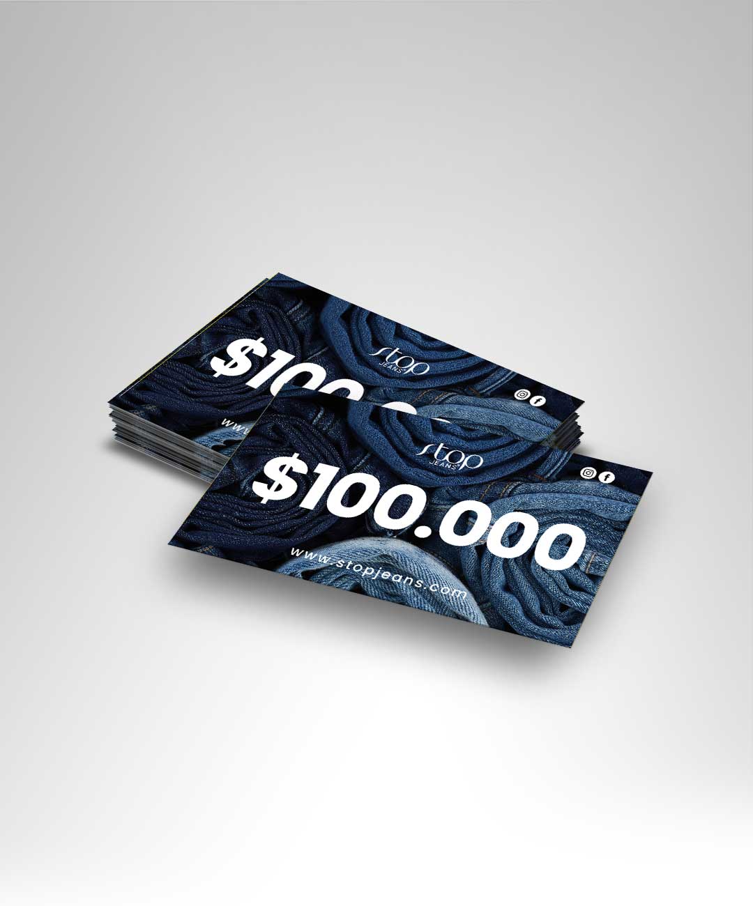 Tarjeta Regalo STOP 100.000