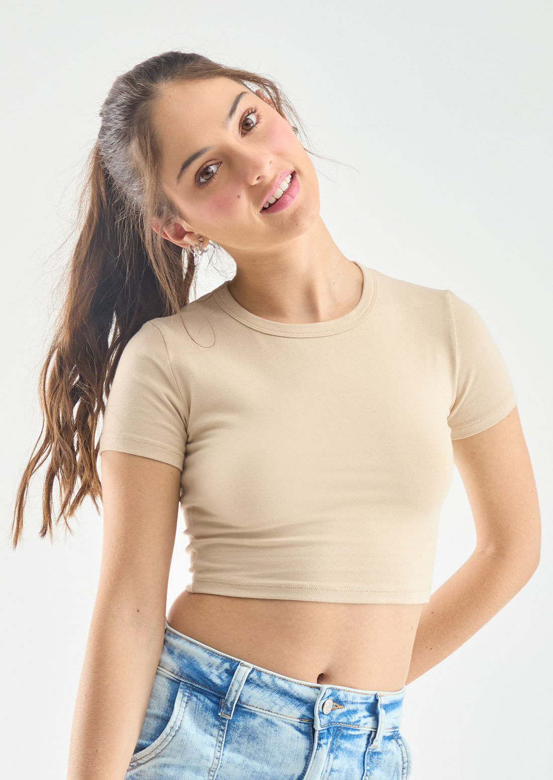 Camiseta arena fondo entero para adolescentes