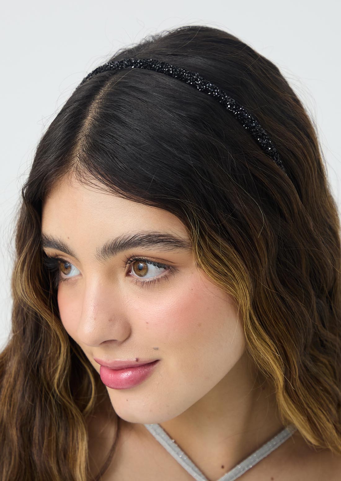 Dúo de diademas brillantes