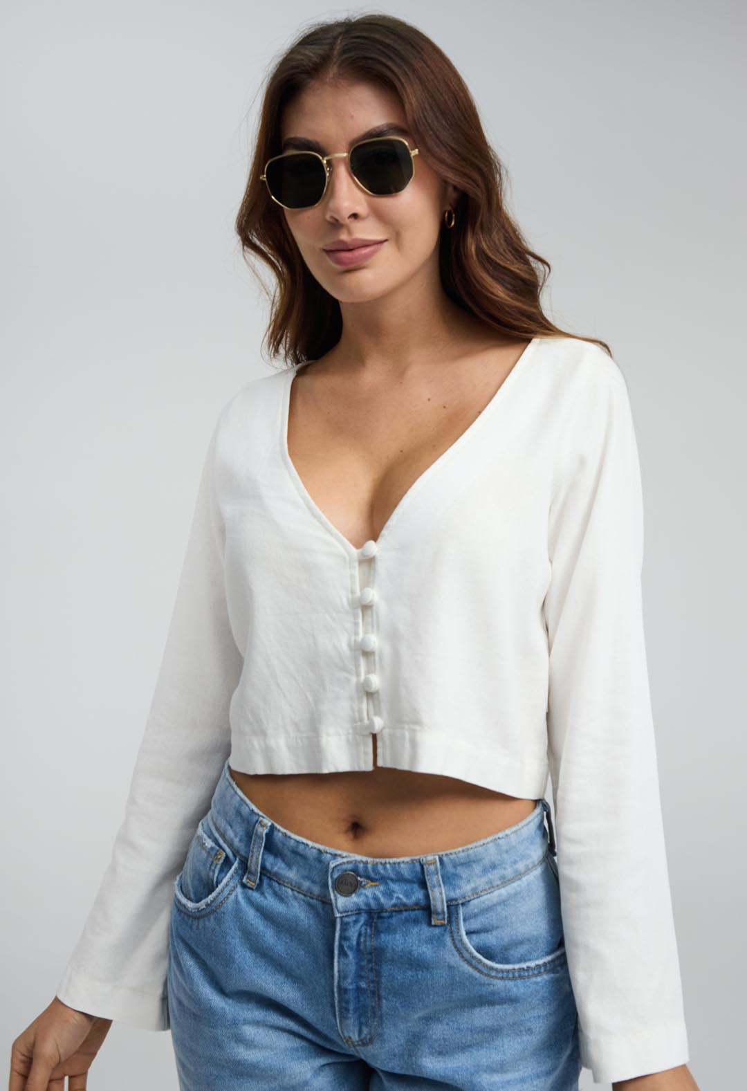 Gafas aviador oro