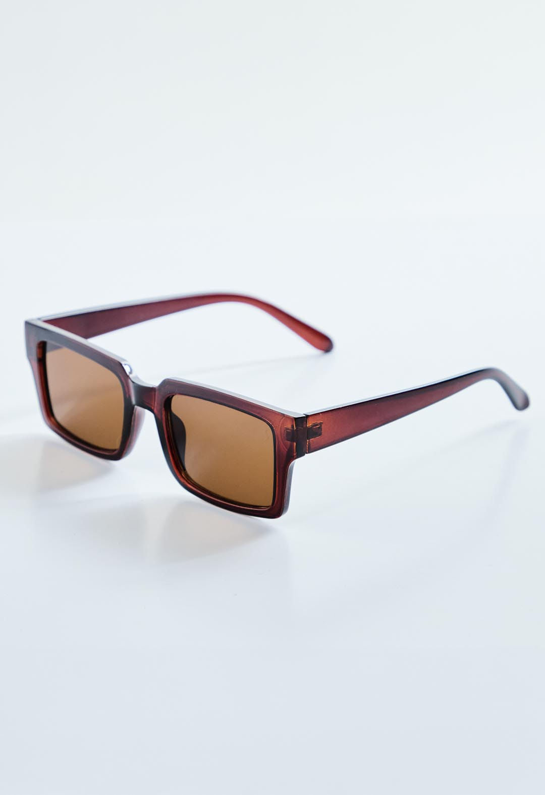 Gafas vino con lente rectangular
