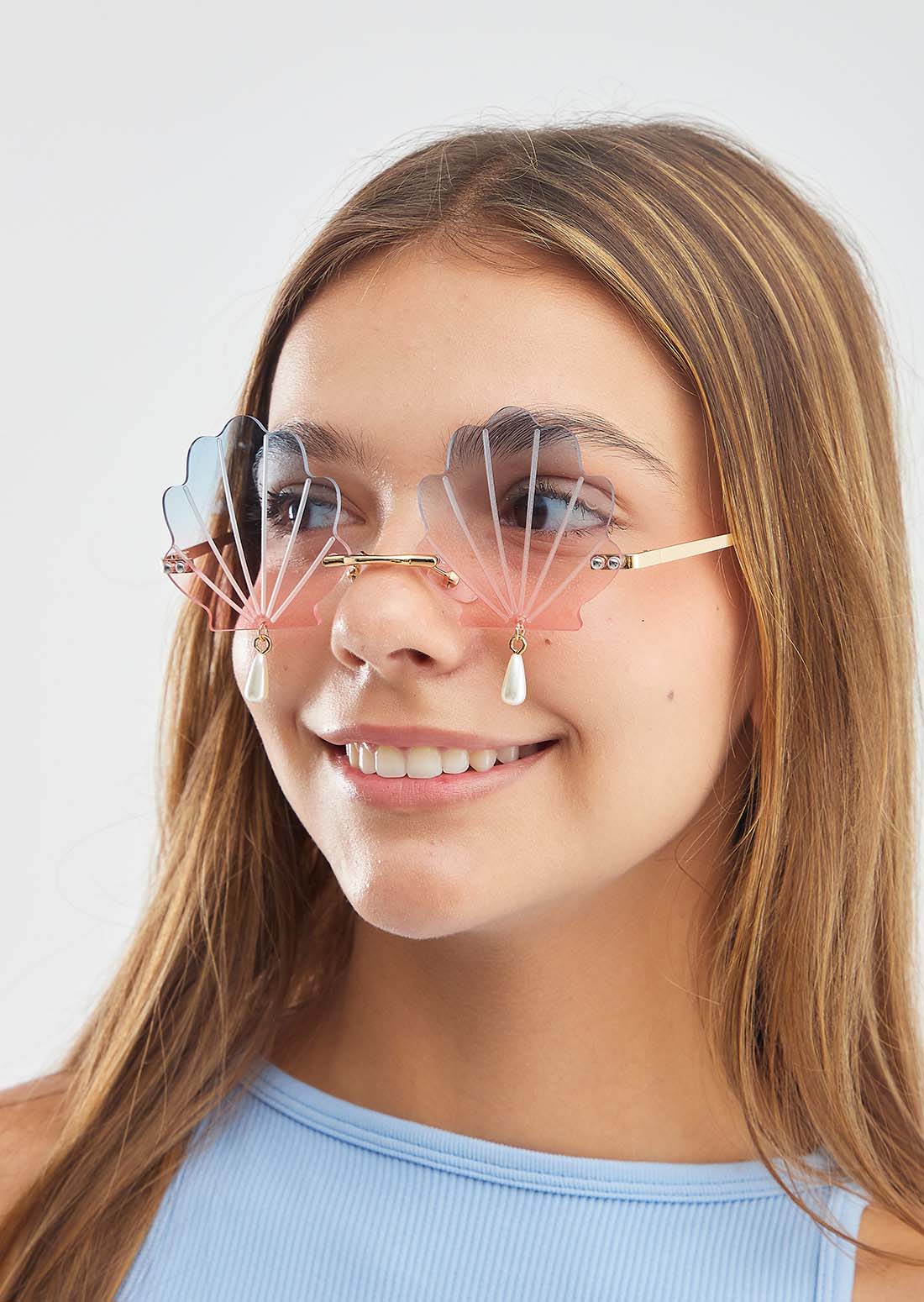 Gafas de sol azules
