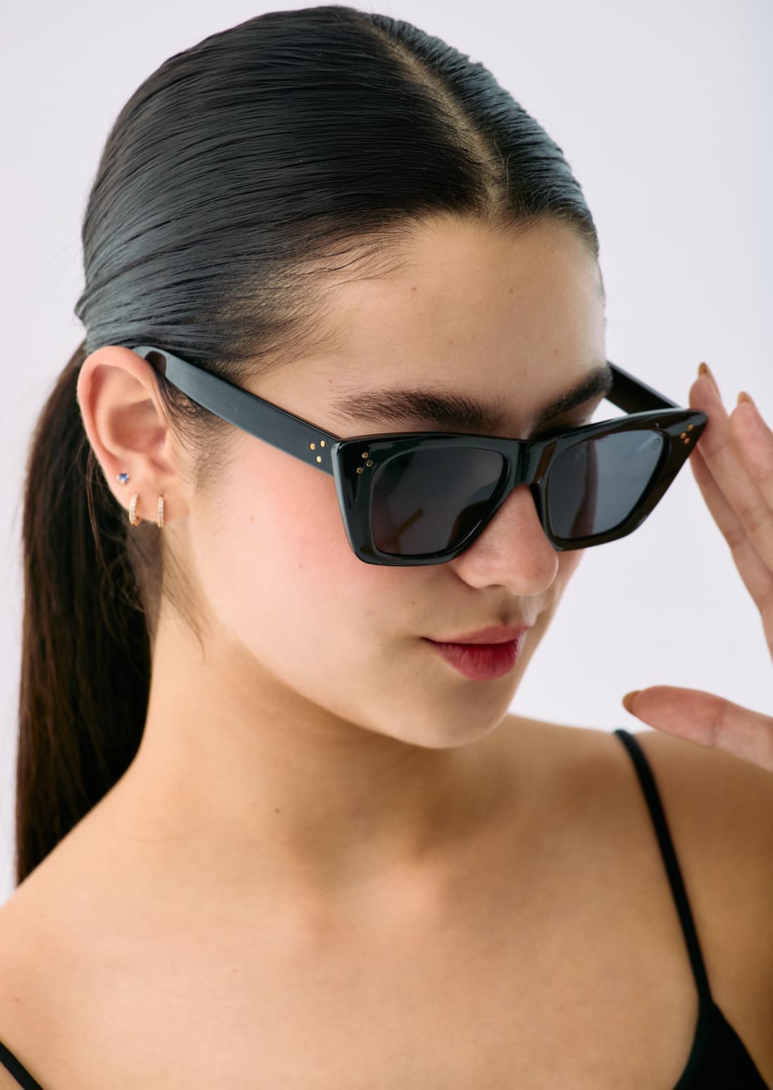 Gafas negras de sol