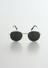 Gafas redondas doradas para jóvenes