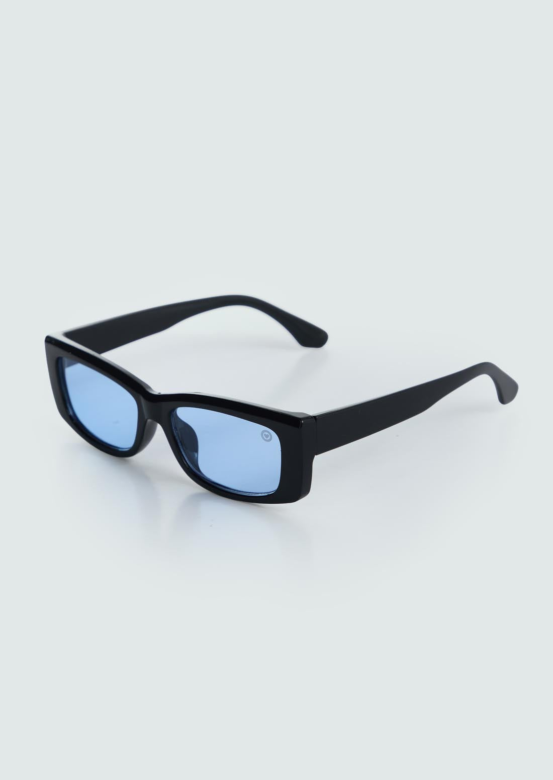 Gafas negras con marco rectangular para jóvenes