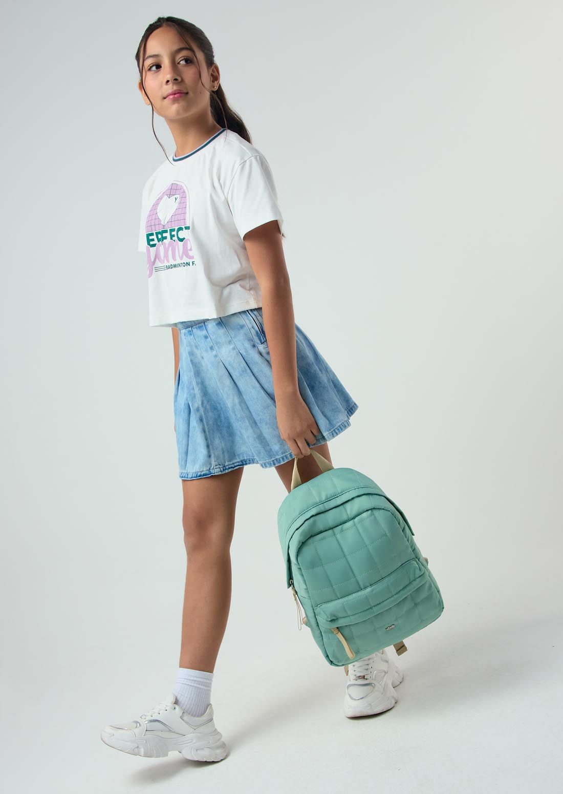Morral menta acolchado