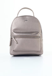 Morral ocre con cierres metálicos