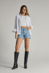 Short tono claro básico para mujer