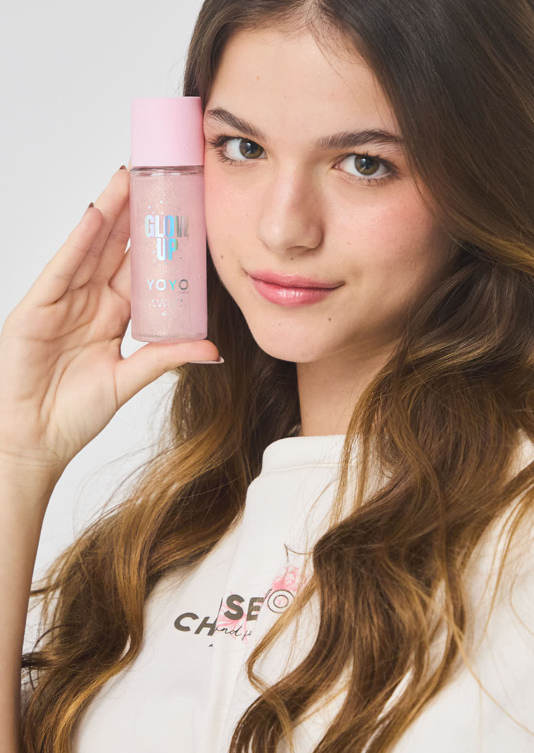 Glitter corporal rosa