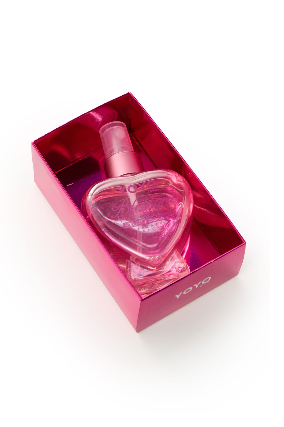 Perfume corporal LUV rosa claro para jóvenes