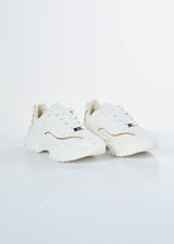 Tenis blancos estampados para jóvenes