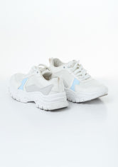 Tenis blancos con malla y detalle para jóvenes