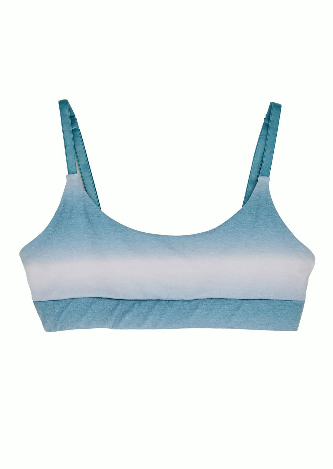 Top turquesa en degrade para adolescentes