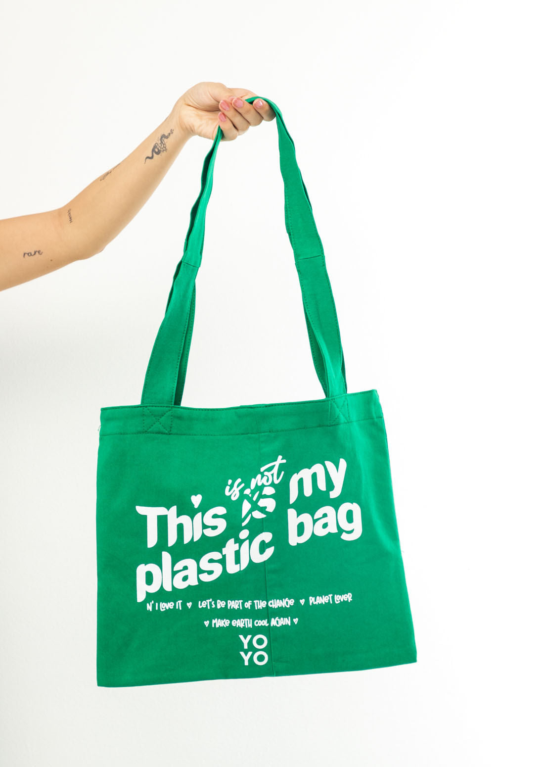 Tote bag verde